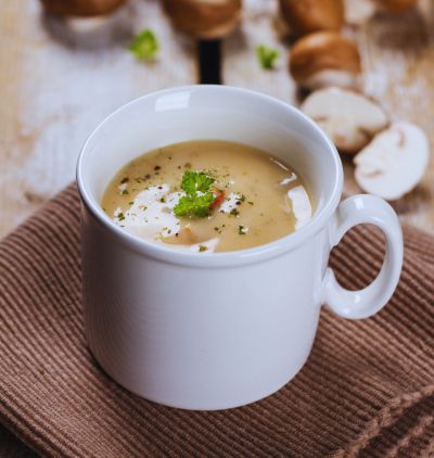 Easy Creamy Mushroom Soup