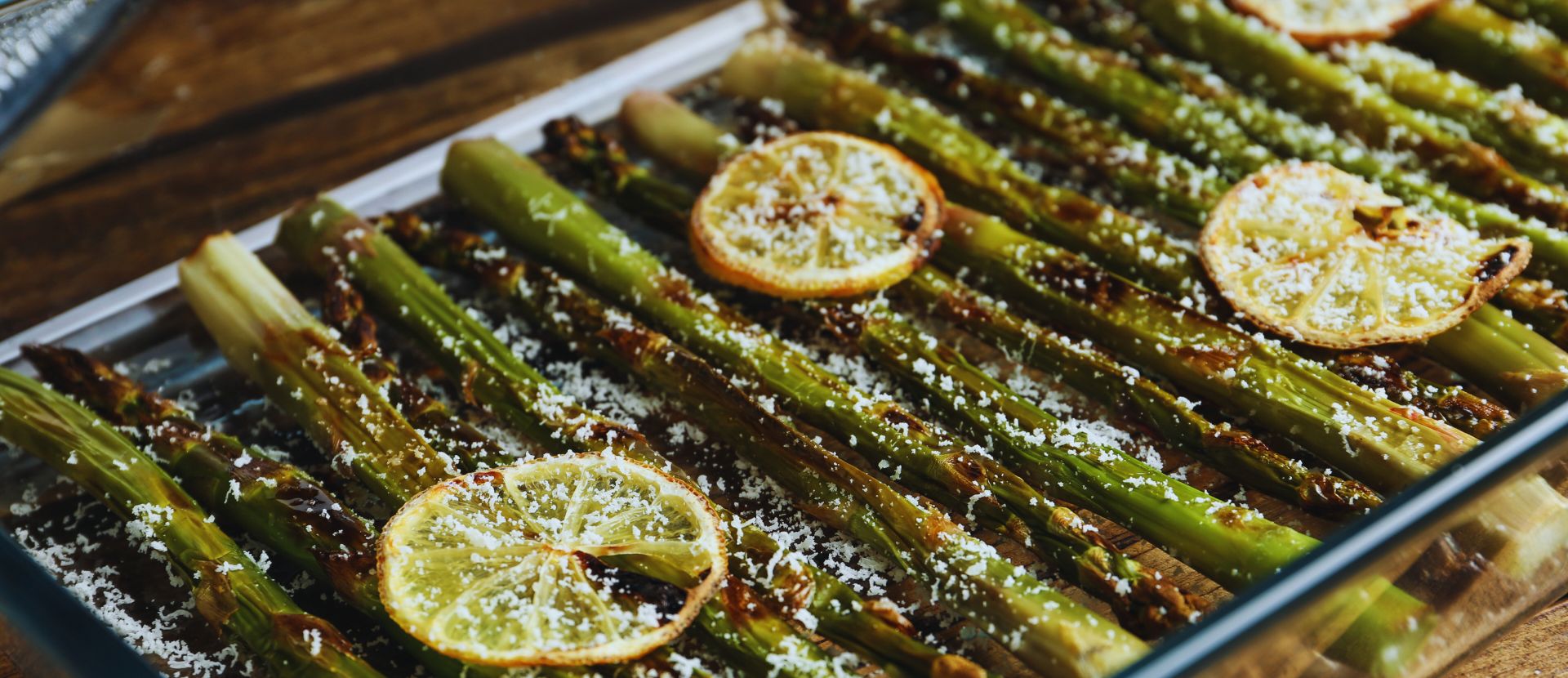 Oven baked asparagus